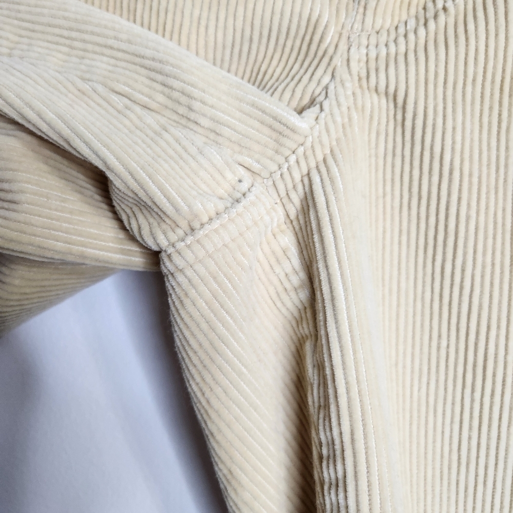 Aritzia Tna Ripcord Butter Yellow Corduroy Jogger Leg Pants Size 6 - Picture 6 of 15